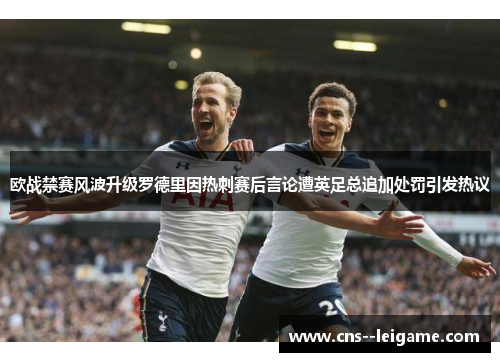 欧战禁赛风波升级罗德里因热刺赛后言论遭英足总追加处罚引发热议 欧战禁赛风波升级罗德里因热刺赛后言论遭英足总追加处罚引发热议